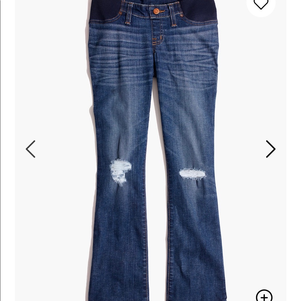 Madewell Maternity jeans